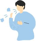 風邪症状（発熱・咳・喉の痛み・鼻水などがある方）